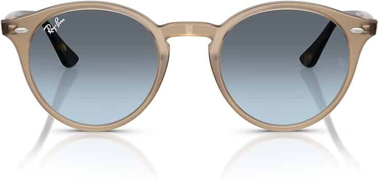 Ray-Ban ROUND RB2180F　6166/13　rs233 Amazon.com: Ray-Ban Men's RB2180F Low Bridge Fit Round