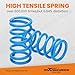 maXpeedingrods Coilover for Honda Civic 2001-2005 DX/EX/GX/HX/LX/Si, Height Adjustable Shock Absorrber, 24 Levels Damper Adjustable Coilovers Suspension Kit Strut, T6 Upgraded Lowering Kits Blue