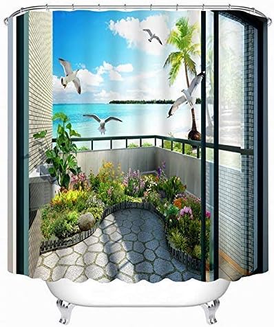 3d shower curtains