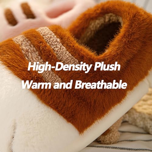 Cat Paw Slippers for Women, Women's Cute Cat Paw Cozy Shoes, Fuzzy House Animal Claw Design Slippers, Non-slip Soles, Soft Warm Memory Foam3