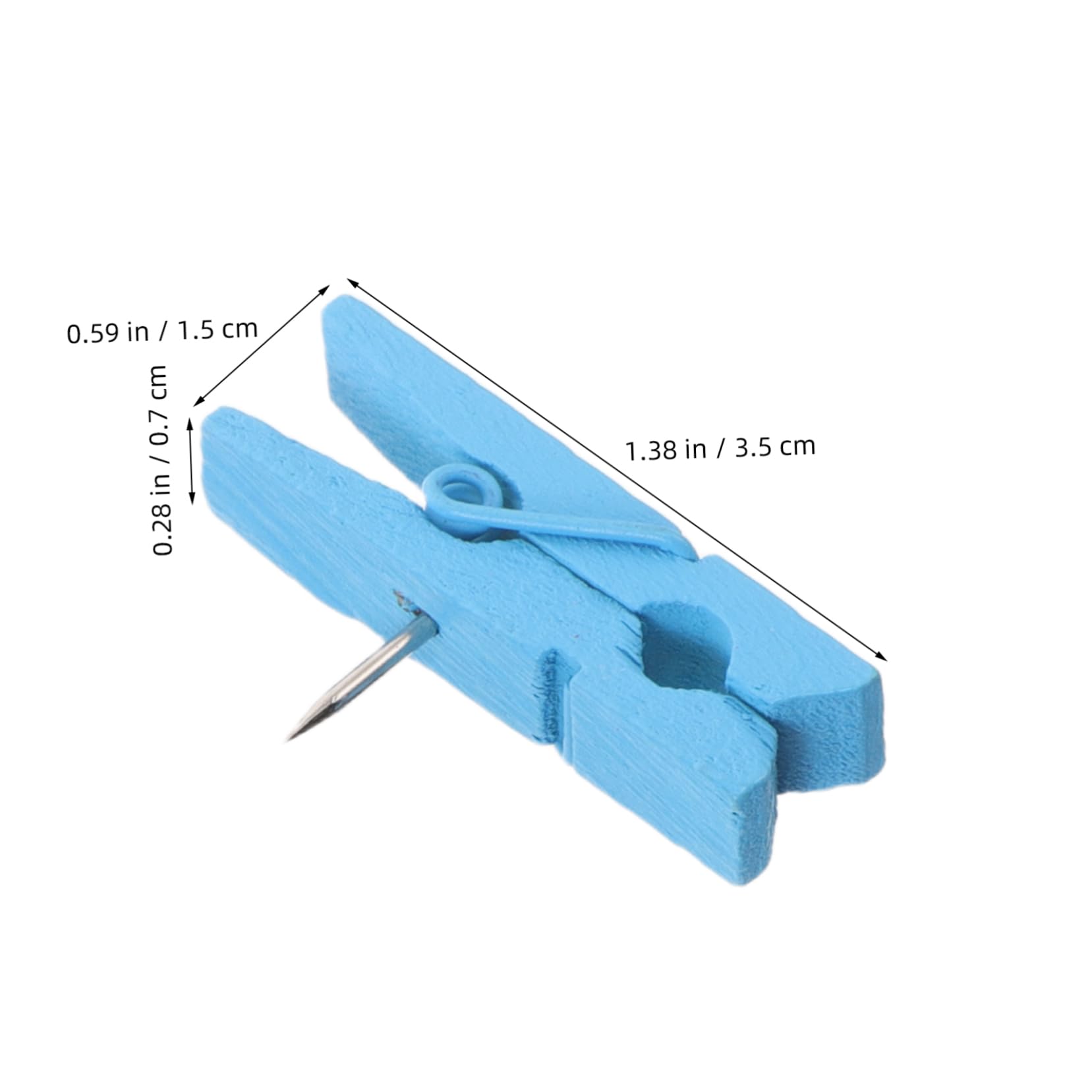 Cabilock 60pcs Versatile Thumbtacks for DIY Craft Projects Photo Displays and Bulletin Boards Clips for Creative Decor