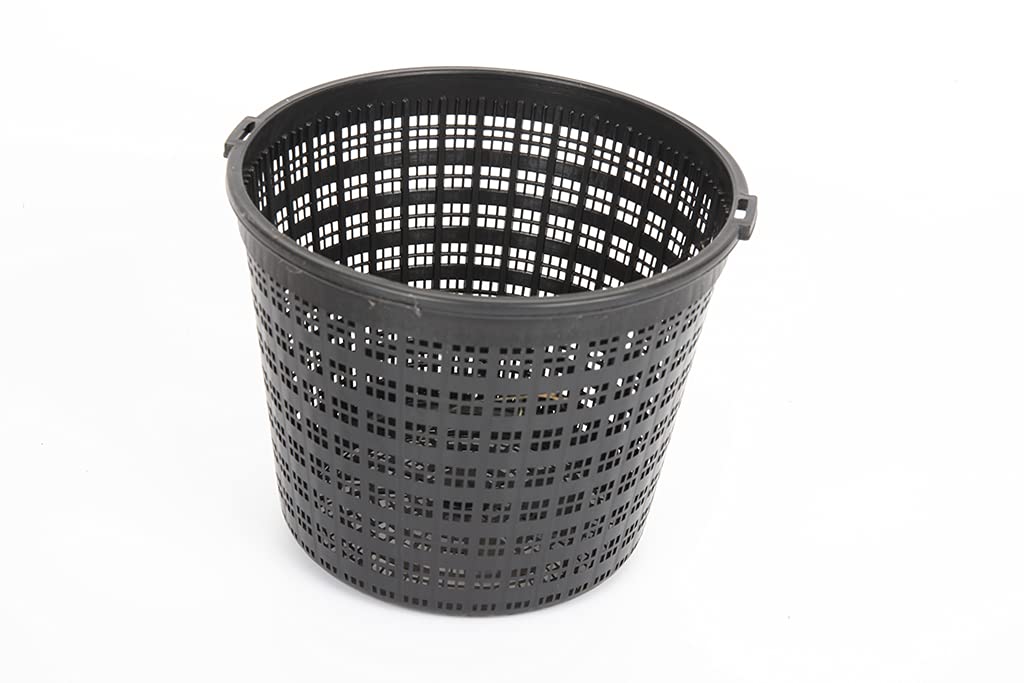Lincolnshire Pond Plants Ltd - Pond Baskets Ideal for Planting Around Your Pond - Pond Pots - Pots and Compost (10, 17 cm Round - 2 Litre)