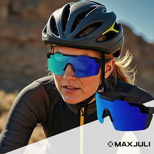 Image of MAXJULI XL Z87 Sunglasses for Big Wide Heads Men TR90 Ultralight UV400 Protection Work Glasses Z8225