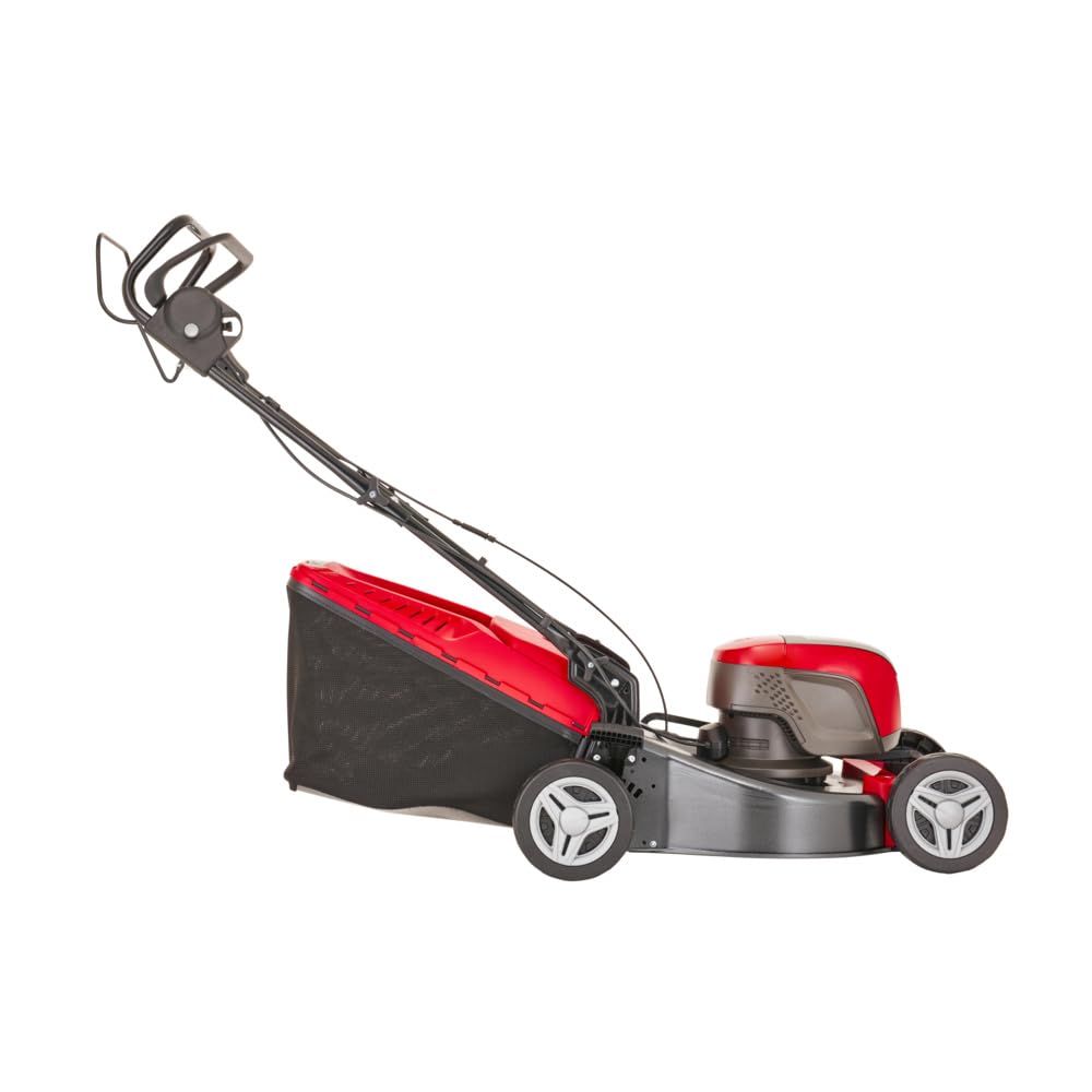 Stiga SP185 Li Kit - Cortacésped a batería, 48 V, 5 Ah, Ancho de Corte 46 cm, autopropulsado, recogedor de Hierba 60 l, Motor sin escobillas, para césped de hasta 400 m²