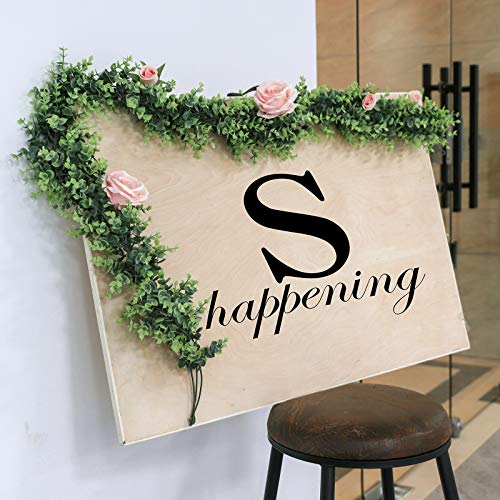 Cocoboo 6 Pack 36Ft Eucalyptus Garland Artificial Greenery Boxwood Garland, Faux Vines Fake Hanging Plants For Wedding Table Arch Wall Decor (Dark Green) #TOP4