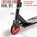 Trick Scooter for Kids 8 Years Up - Pro Scooters for Teens - Best Scooter for Adult Scooter Tricks, Perfect Stunt Scooter for Beginner or Advanced Trick Scooter Riders Lightweight Scooter,Black