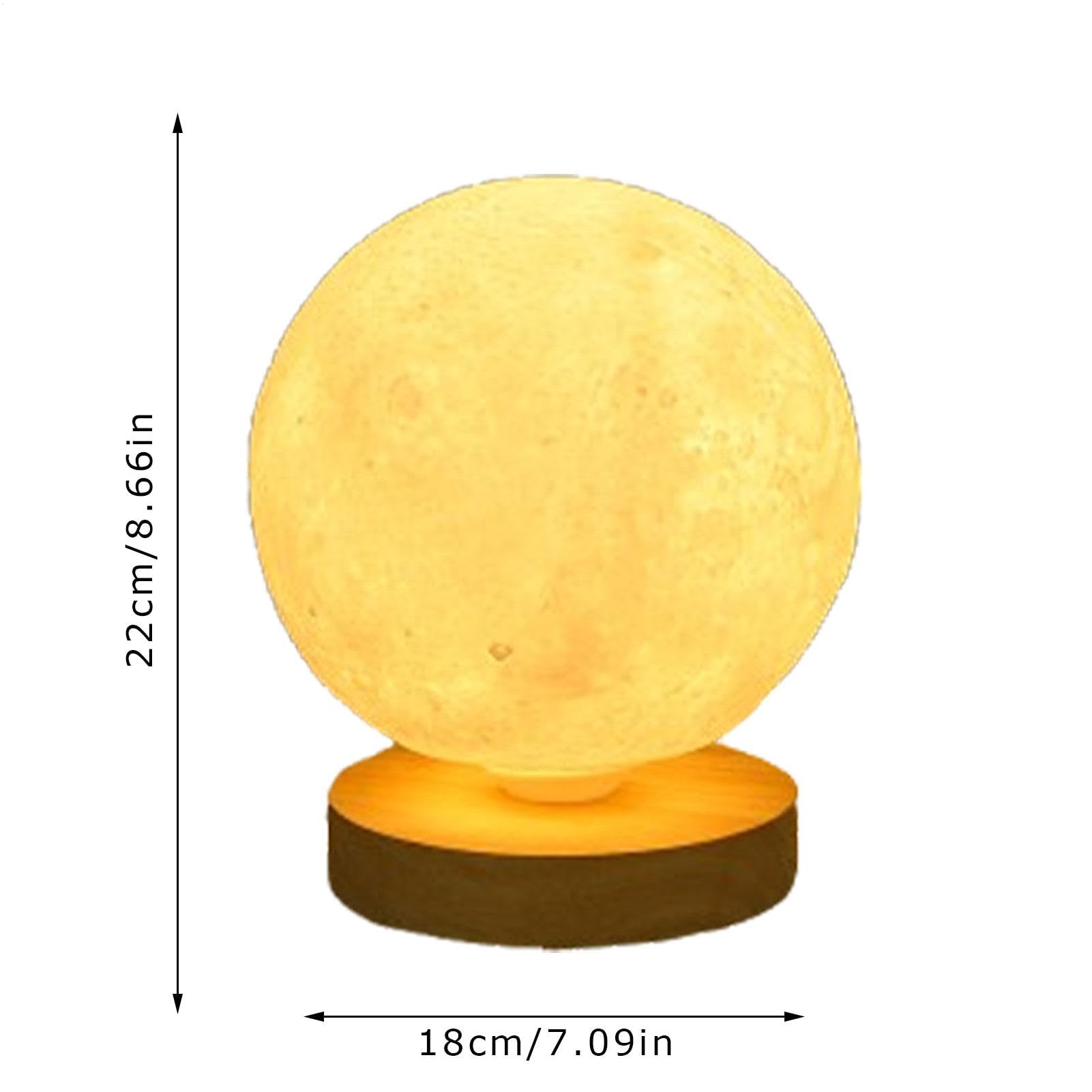 Mond-Nachtlicht, Mondlichter für Schlafzimmer, Raumdekoration, mit LED
