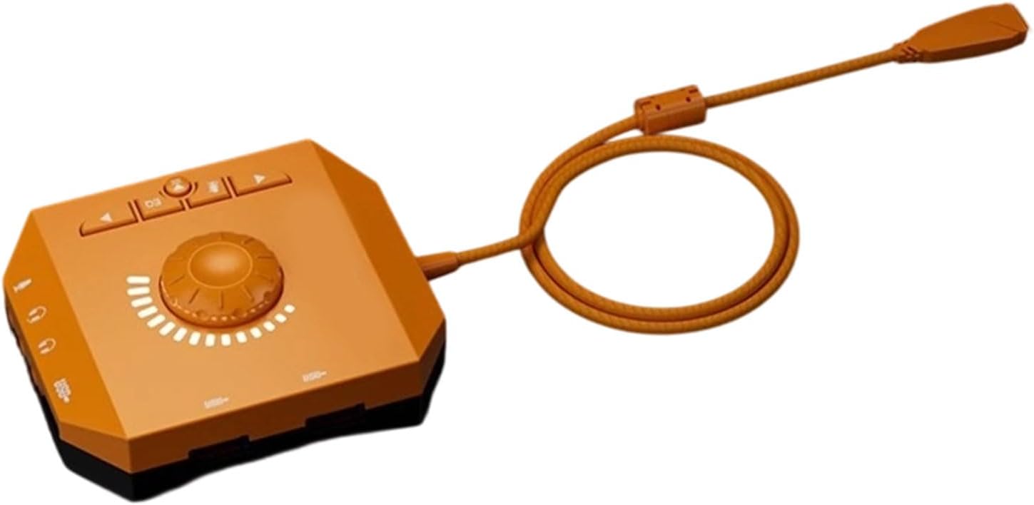 ordinarYone USB External Sound Card Plugs And Play Sound Adapter Not Driver Required For Desktop Laptop