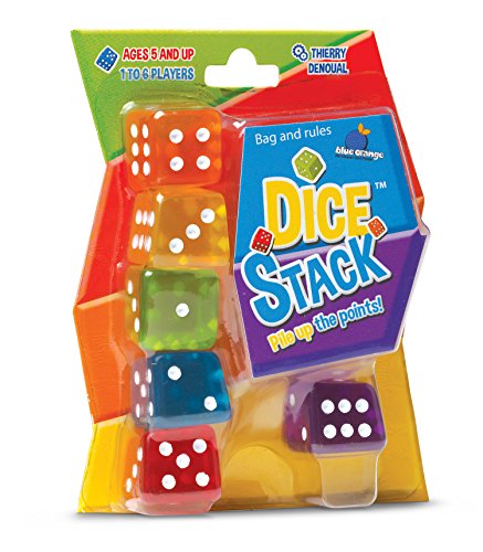 Blue Orange Games Dice Stack Stacking Dice Game for Kids