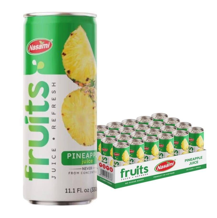 Amazon.com : Nasami 100% Pineapple Juice – Not From Concentrate