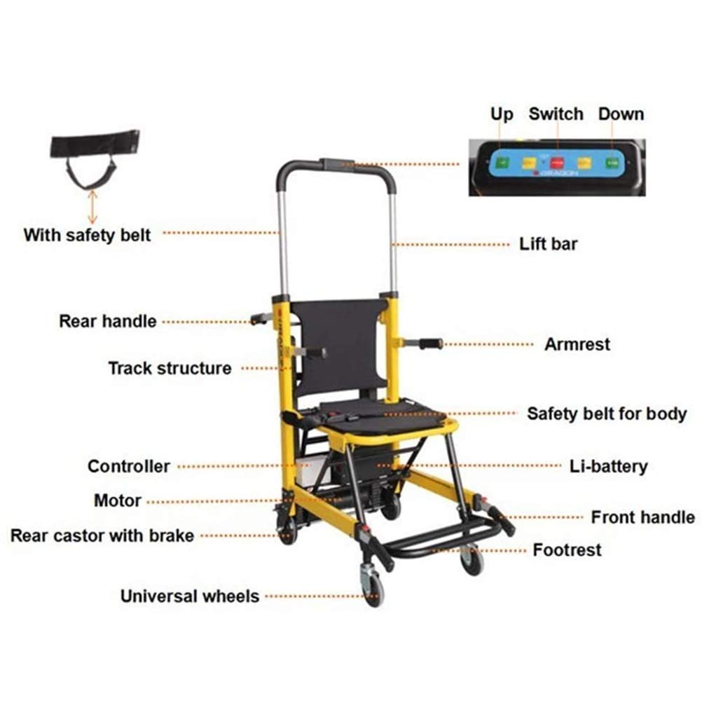 Silla de ruedas eléctrica plegable, compacta y ligera, autopropulsada, con ayuda ajustable para caminar y carrito móvil