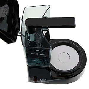 Melitta 1015 Aromaboy Filter Coffee Machine 2 Cups Glass Pot Automatic Switch Off black by Melitta