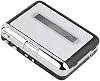 Handheld USB Cassette Capture Tape Professional MP3 Player Rechargeable Cassette Player Practical Recorder for Home Travel
