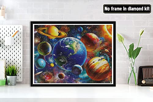 Bimkole 5D Diamond Painting Kits Earth Universe Starry, DIY Diamant Schilderij Kit Full Ronde Boor Crystal Strass… - Image 3