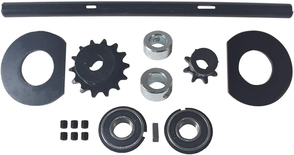 for Complete Jackshaft Kit for Go Kart/Mini Bike 5/8 X 12 40/41/420 Chain