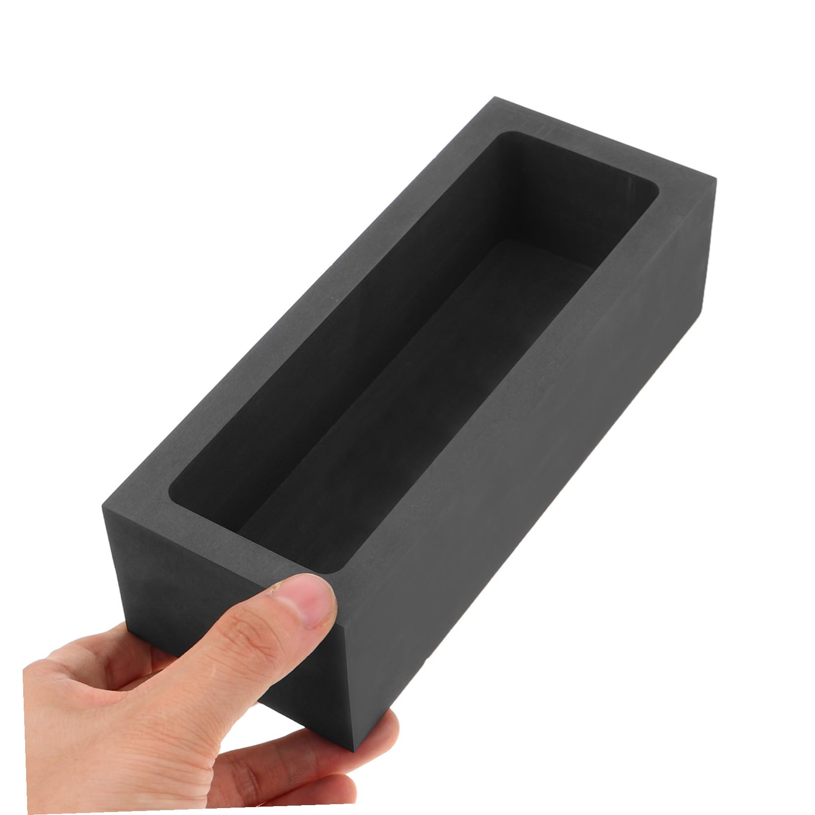 Graphit Gussform Tiegelform 5kg Schwarz zum Schmelzen und Gießen