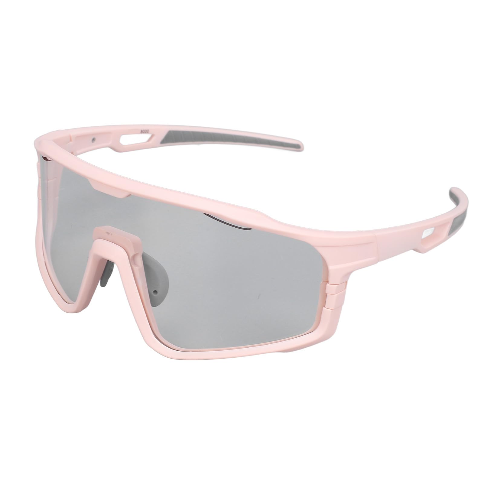 POENVFPO Occhiali da Sole Ciclismo, Occhiali Sportivi Polarizzati Fotocromatici con Montatura Rimovibile per Miopia, Protezione UV400 per Uomini e Donne Attività All'Aperto