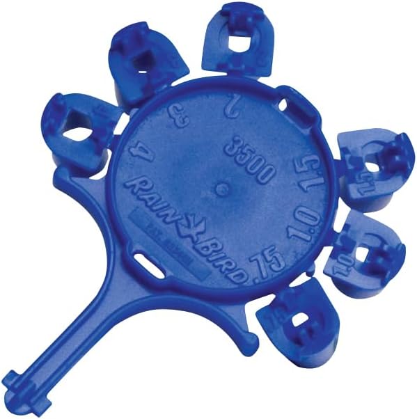 Miniatura 4 de Rain Bird CP350012PK Rotor de grado profesional con juego de boquillas de cortina de lluvia, patrón de 40 a 360, distancia de pulverización de 15' a