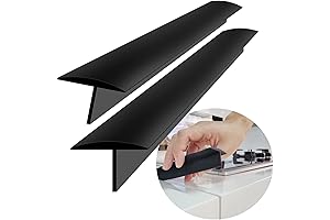 2-Pack Stove Counter Gap Cover by Ikee Design - Extra-Long, Self-Adhesive Silicone...