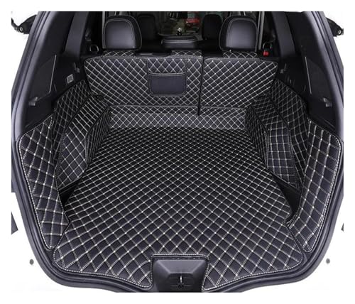 Tapis de coffre imperméable en cuir noir pour habillage intérieur Koleos 2