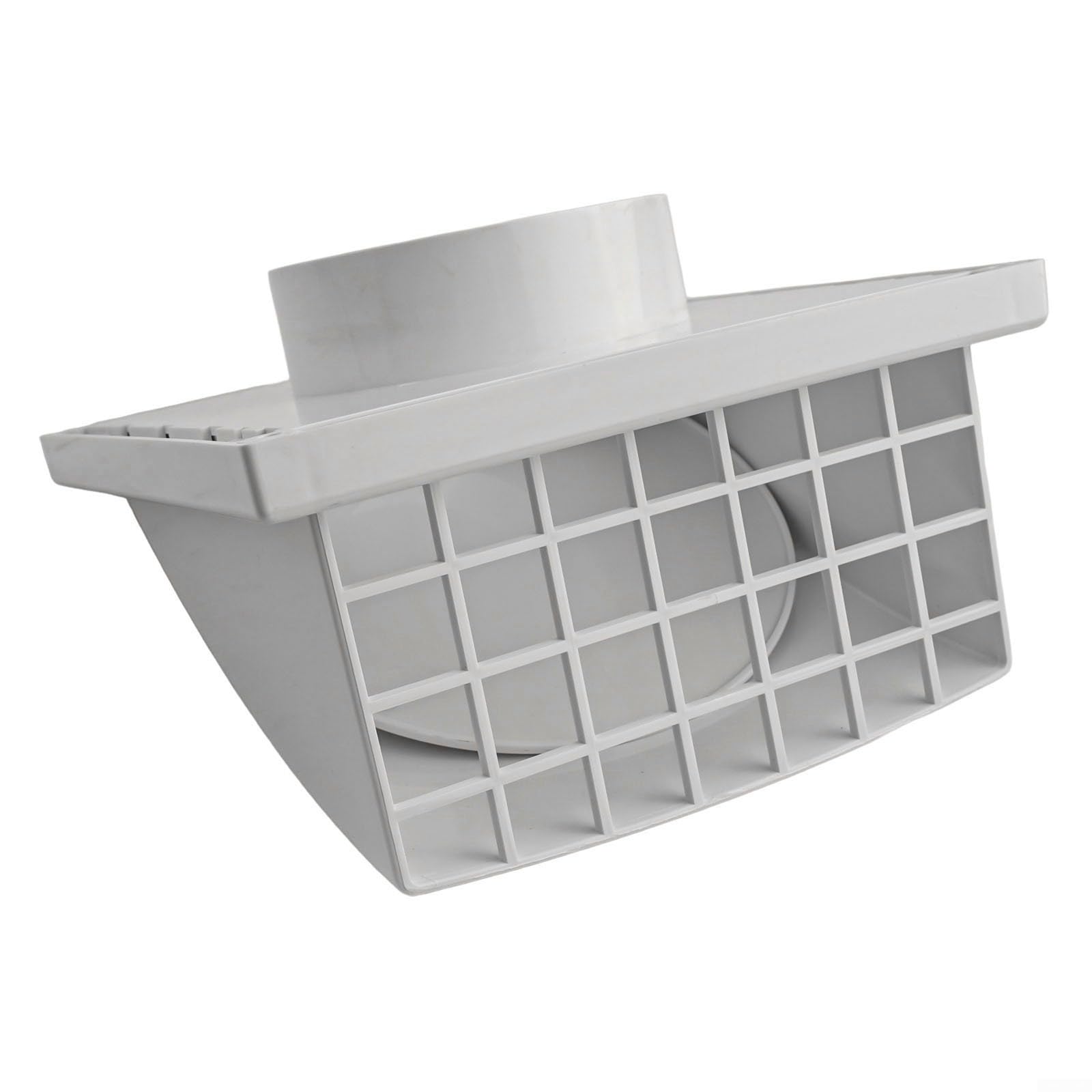 Griglia Di Ventilazione Esterna ABS Con Valvola - Per Cappe Aspiranti, Taglie 100/125/150 Mm
