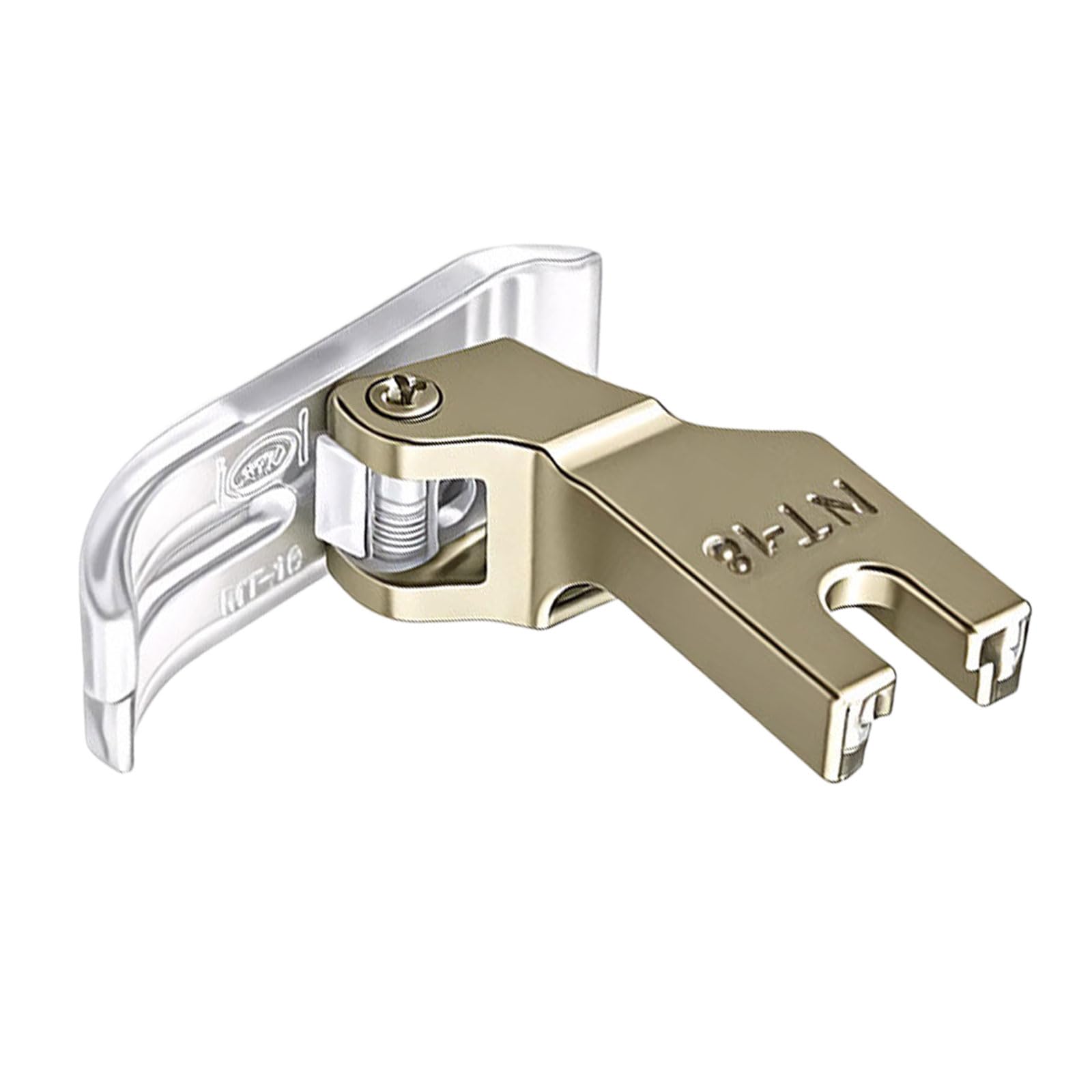 Hsyzygian Professional Industrial Sewing Machine Presser Foot Clear Presser Foot for Thick or Slippery Fabric Alignment Smooth Fabric Sewing