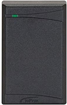 Kantech P325XSF ioProx Proximity Card Reader, Black, Up to 20.5 cm 8" Read Range, 26-Bit Wiegand, Digital Signal Processing DSP, 4.5 to 14 VDC, 45 mA, Single Gang Mount, Weatherproof