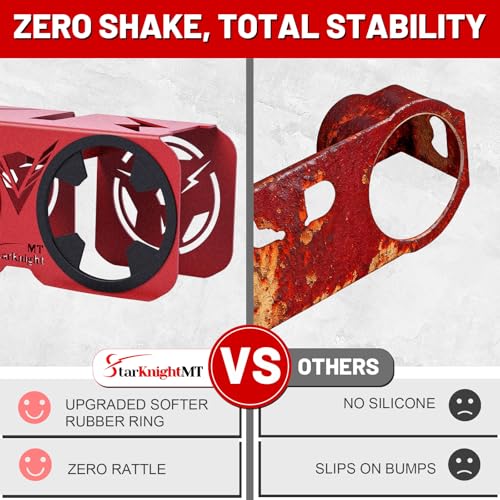 Portavasos StarknightMT para Polaris RZR 18-40oz rojo miniatura 2
