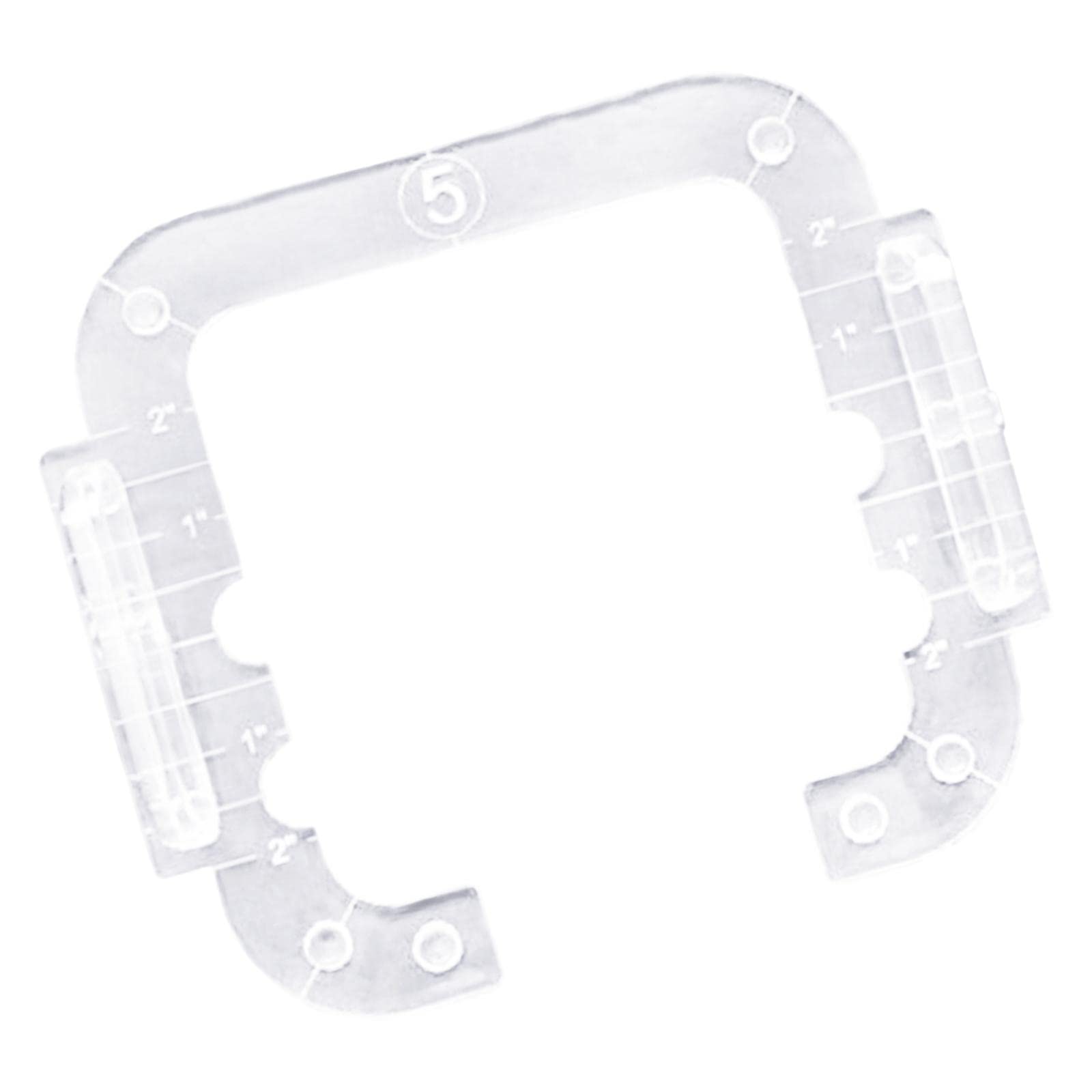 Free Motion Quilting Template Ruler Frame Drawing DIY Tracing Tools|Crafts | Sewing | Quilting | Quilt Templates & Stencils|