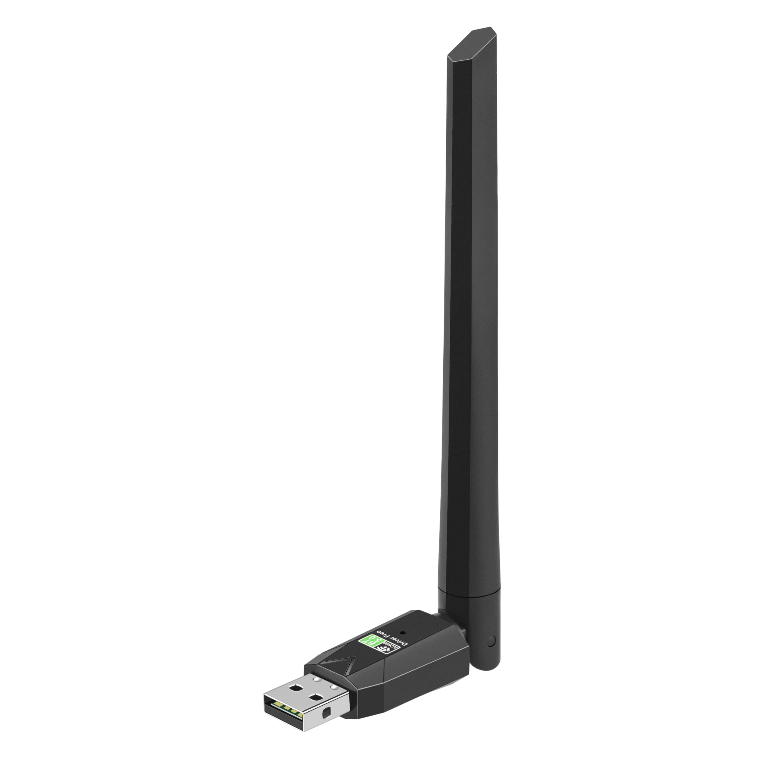 Adaptateur réseau WiFi USB - YWEI - 600 Mbps - Double bande 2,4/5 GHz - Antenne 802.11ac