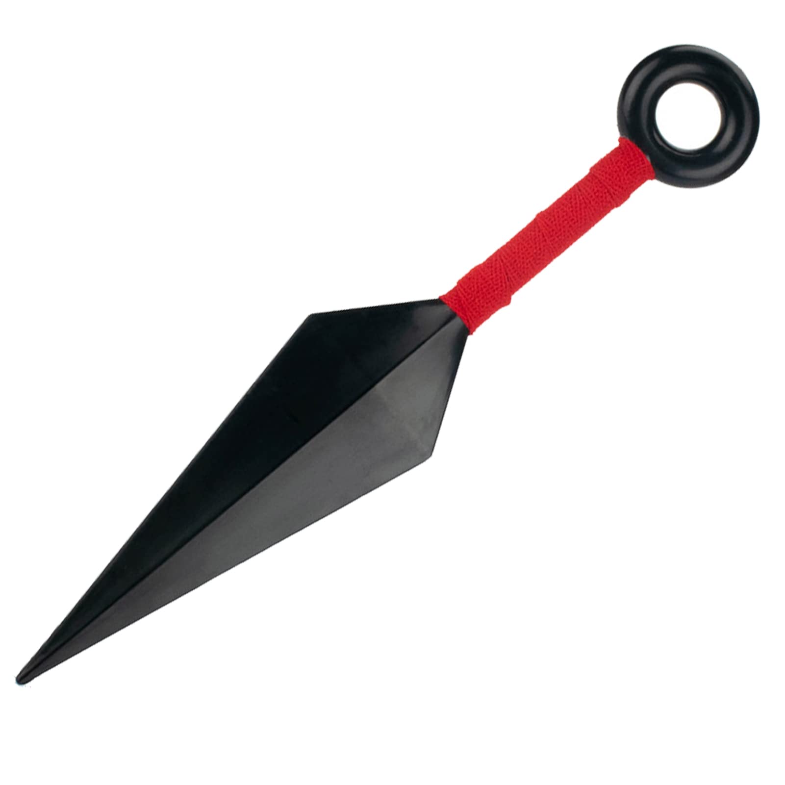 Plastic Big Kunai throwers Throwing Blades Japanese Ninja Cosplay Accessories Red