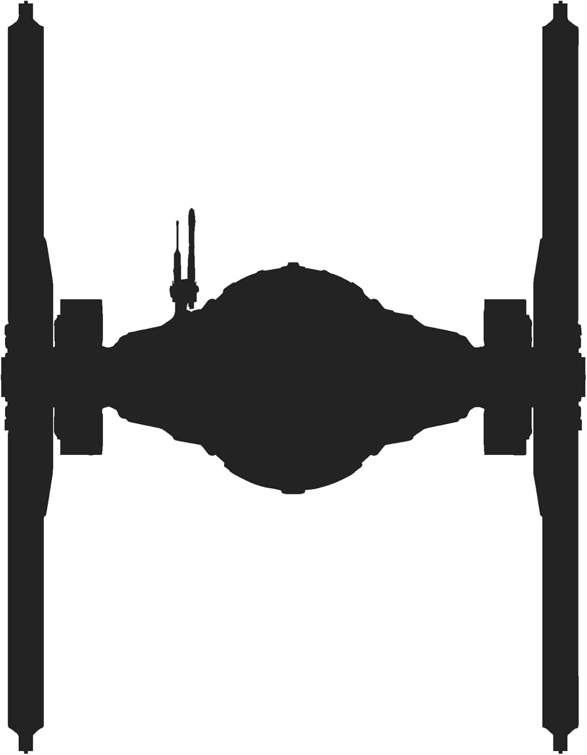 Star Wars TIE Fighter Portrait Wireless USB Keyboard