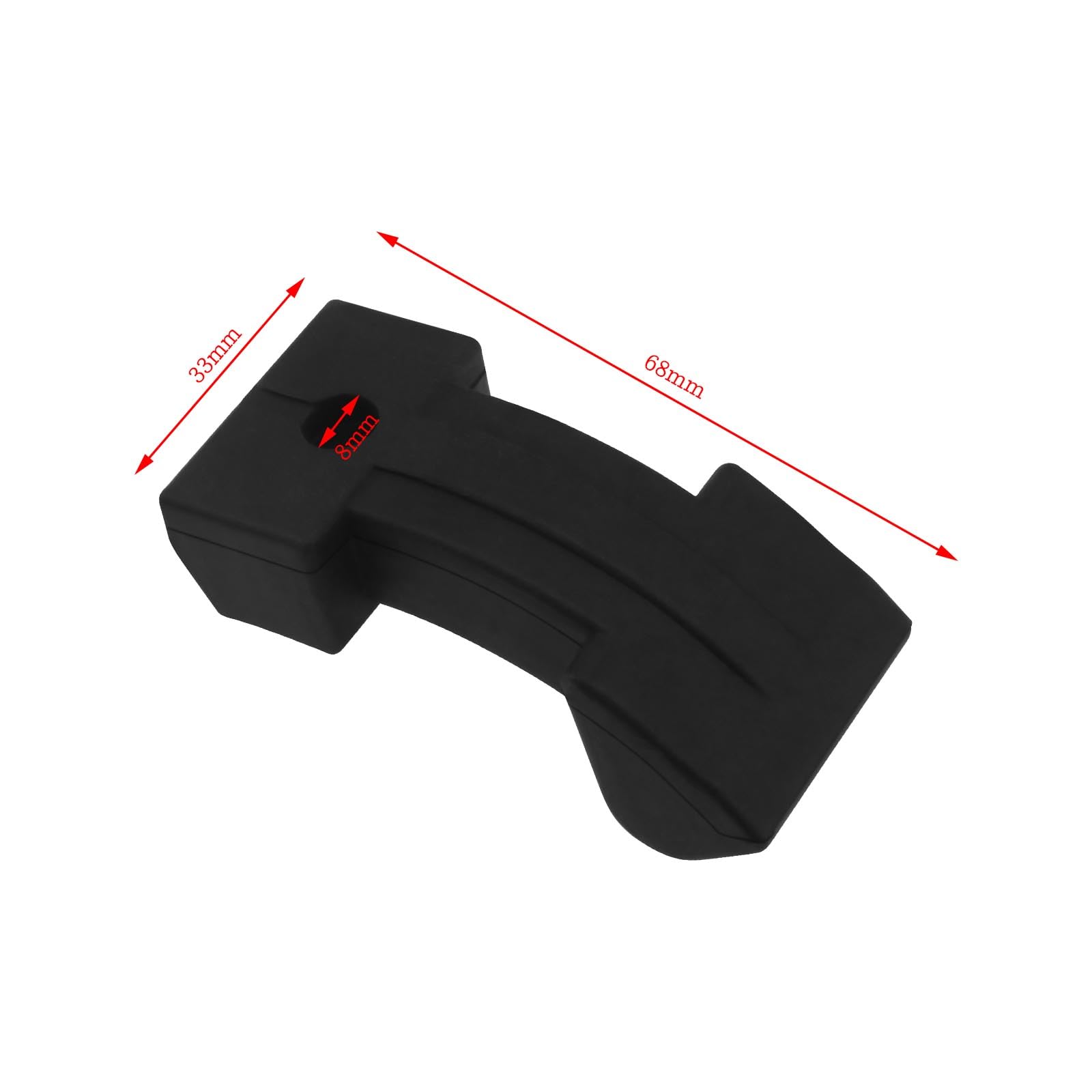 LT Easiyl Electronic Drums Actuator Pedal Rubber Pad Compatible With Roland FD-8 TD-1 TD4 TD9 TD11 TD15 TD17 Hi Hat Sensor Trigger Rubber Pad Replacement Part - Image 4