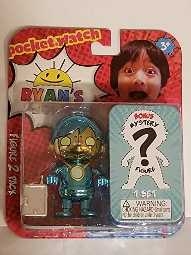 Ryan's World - Cobalt Robo Ryan Figure and Bonus Mystery - Collect Them All!