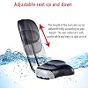 OWOHYG Adult Tricycle 3 Wheel Bikes 14In Three Wheel Cruiser Bike with Rear Seat & Seat Backrest Basket Traditional Design for Seniors Cycling Pedalling #3