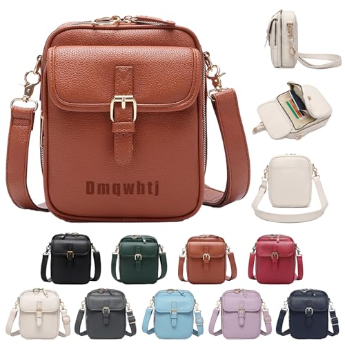 Balconfoster Crossbody Leather Bag, Balconfoster Crossbody Bag RFID, Large Capacity Cross Body Leather Bags