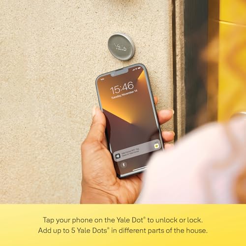 Yale - Linus Smart Lock L2 - Silber - 05/103210/SI - Schlüsselloser Zugang - DIY-Installation - Fernverriegelung/-entriegelung | Virtuelle Schlüssel - Echtzeit-Benachrichtigungen - Yale Home App – Bild 4