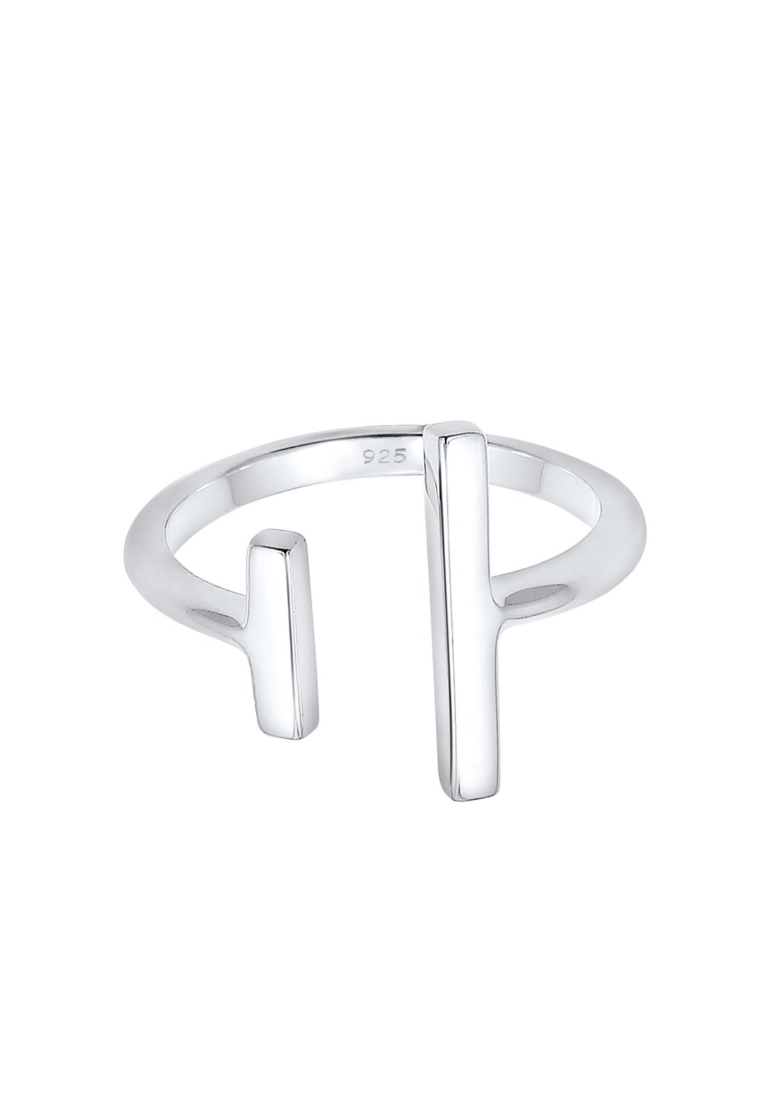 Elli Anello Donna Barra Minima in Argento Sterling 925