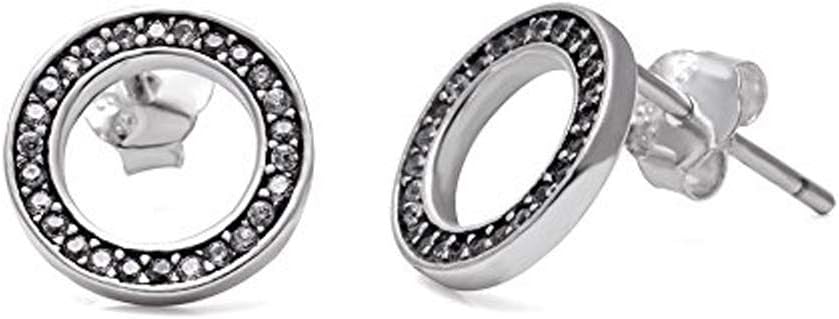 ARTCHARM Stud Earrings - Authentic 925 Sterling Silver - European-Style Charm