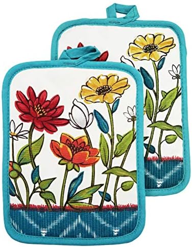 Potholders for Kitchens-Hot Pads-Hot Pads for Kitchen Counter Set-9x 7 inch