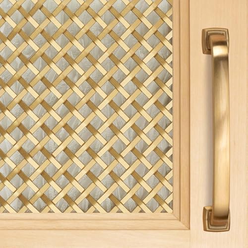 Kent Design 286 S Woven Wire Grille 18x24 Satin Brass
