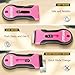 DIYSELF 2 Pack Razor Blade Scraper, 10 PCS Spare Razor Blades, Enhanced Razor Scraper, Razor Blade Scraper Tool for Glass Top Stove, Multipurpose Glass Scraper, Razor Scraper Tool for Paint, Sticker
