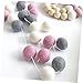 FOYTOKI 2pcs Wool Felt Ball Pom Poms Garland Wall Hanging Pendants Decorations for Living