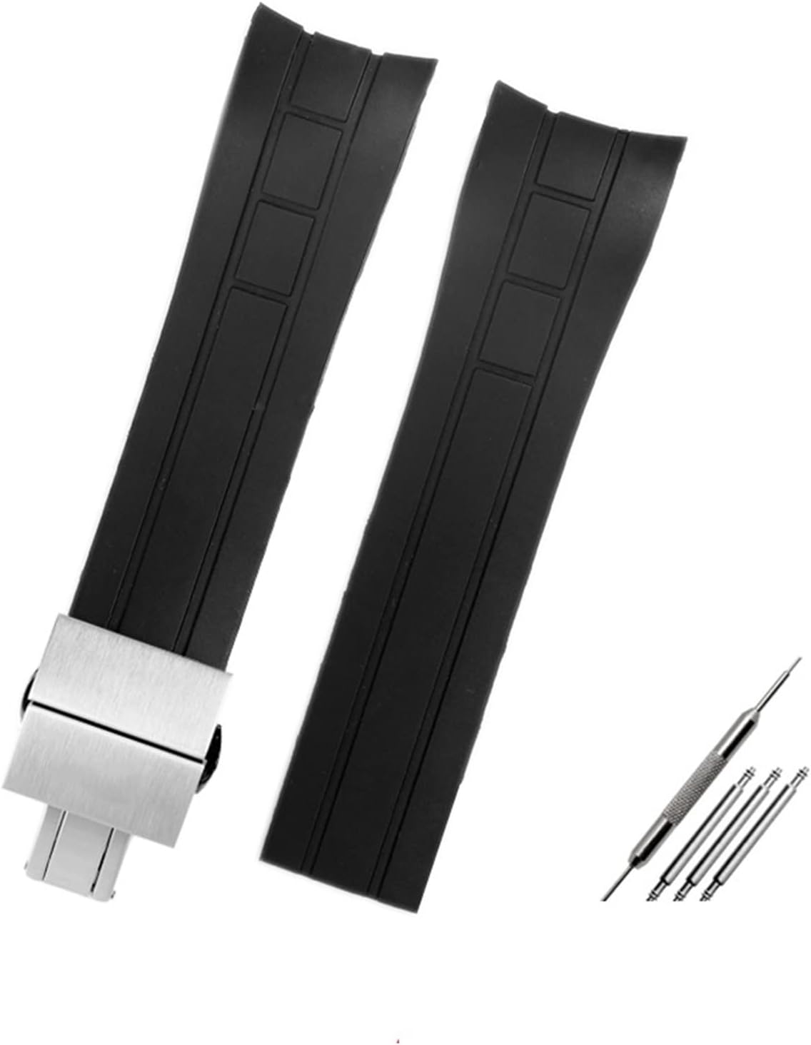 Arc Mouth Watchband 22mm 23mm for Mido Rubber Watch Strap for M005 for M005.430 for M005.614 for Citizen for Blue Angel Black Orange Blue Bracelet
