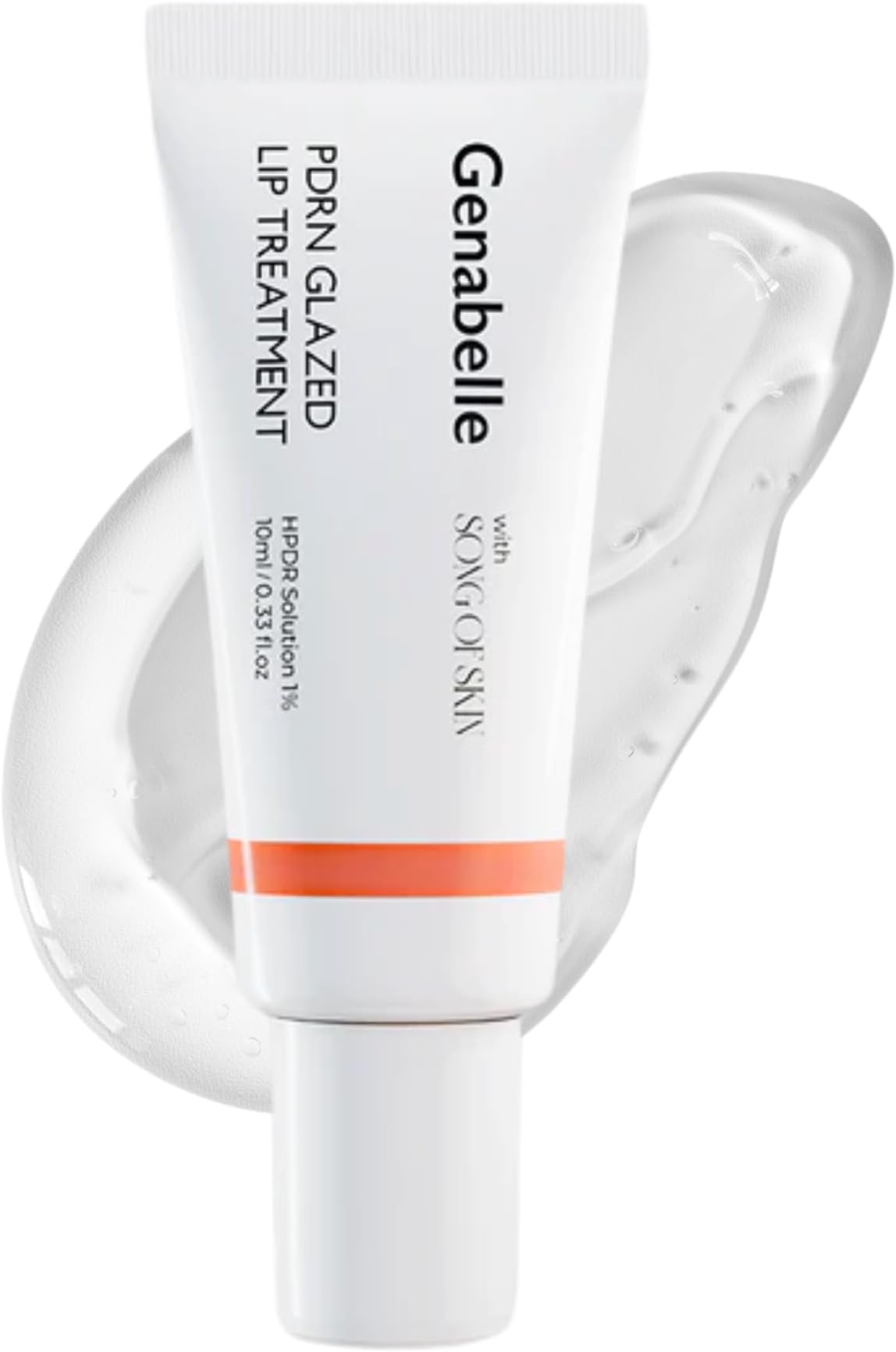 Genabelle PDRN Glazed Lip Treatment – Hydrating & Plumping Lip Balm with PDRN & Peptides for Soft, Glossy Lips – Intensive Lip Repair & Moisture Lock, Glass Skin, Korean Skincare - 0.33 fl oz