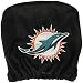 NFL Miami Dolphins Head Rest Covers, 2-Pack