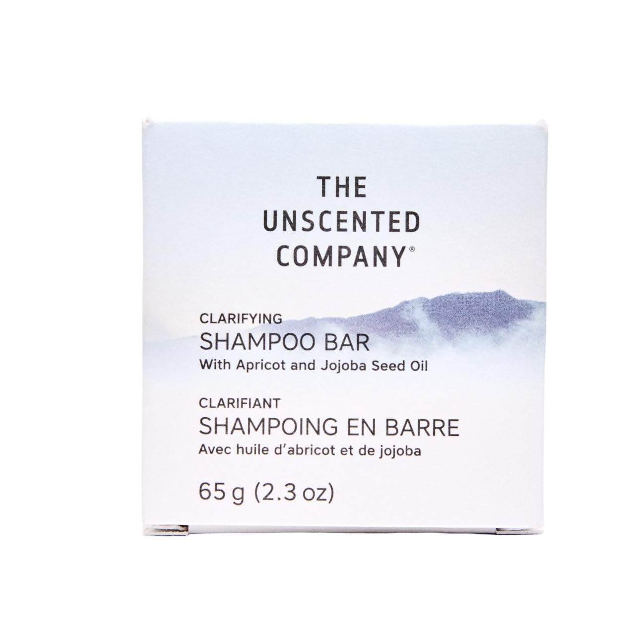 The Unscented Company Clarifying Shampoo Bar, For Fine to Wavy Hair Types, 2.3 oz (65 g)