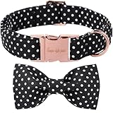 USP Pet Soft &Comfy Bowtie Dog Collar And Cat Collar Pet Gift For Dogs And Cats 6 Size And 7 Patterns
