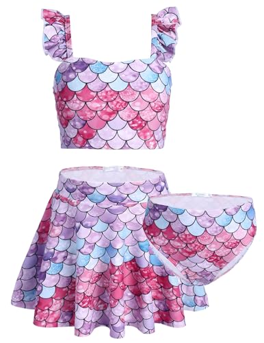 Tessuto: i costumi da bagno bikini da ragazza sono realizzati con materiali confortevoli e di alta qualità, delicati sulla pelle, morbidi, leggeri, anti-pilling ed elastici e possono essere facilmente lavati in lavatrice per una maggiore comodità