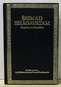 Hardcover Srimad Bhagavatam: First Canto Part One (Chapters 1-7) Book